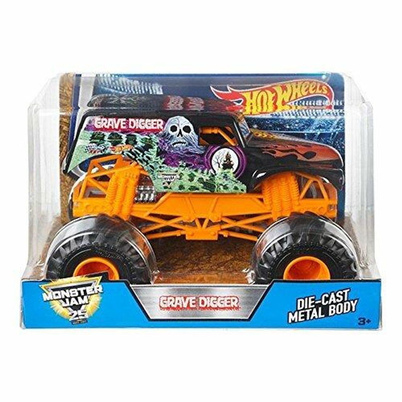 hot wheels monster jam grave digger truck