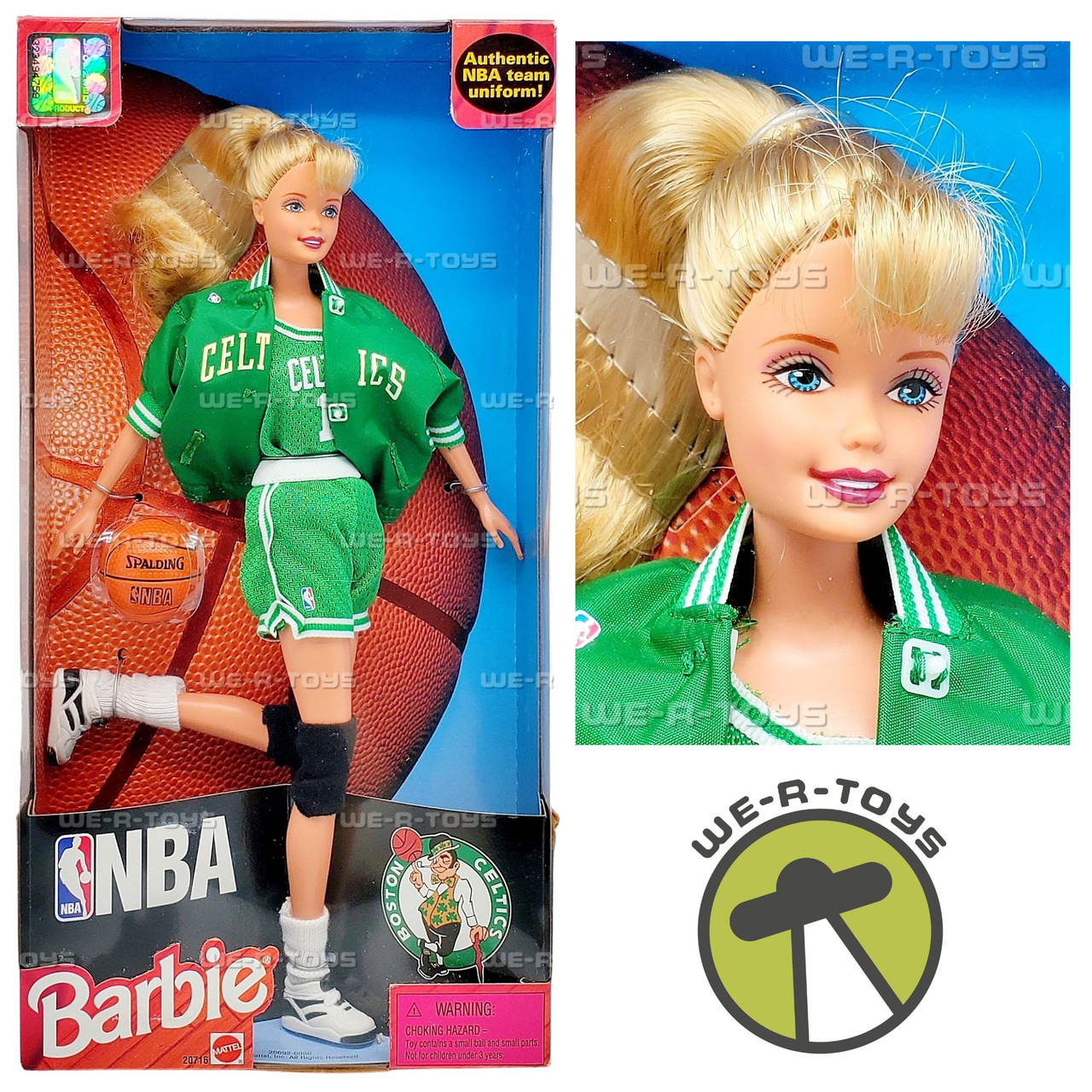 NBA Barbie Boston Celtics 1998