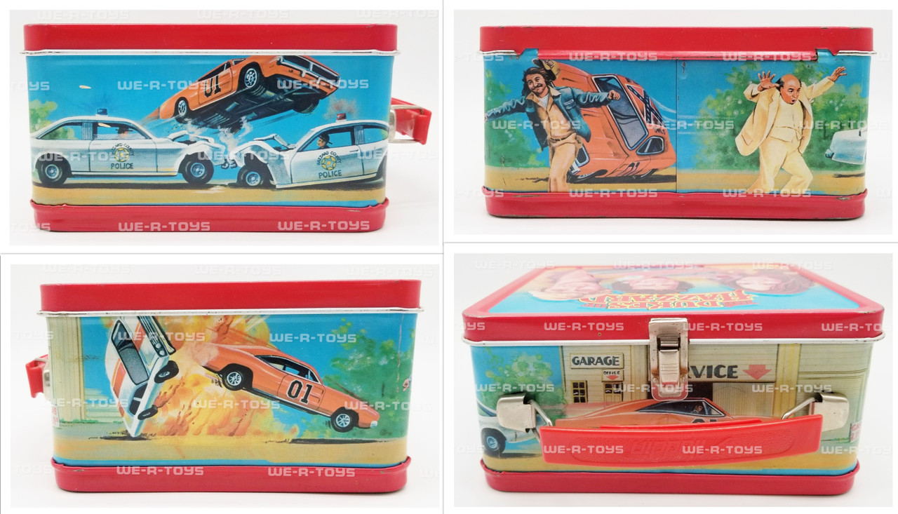 The Dukes of Hazzard Lunchbox & Thermos 1980 Aladdin WB USED - We