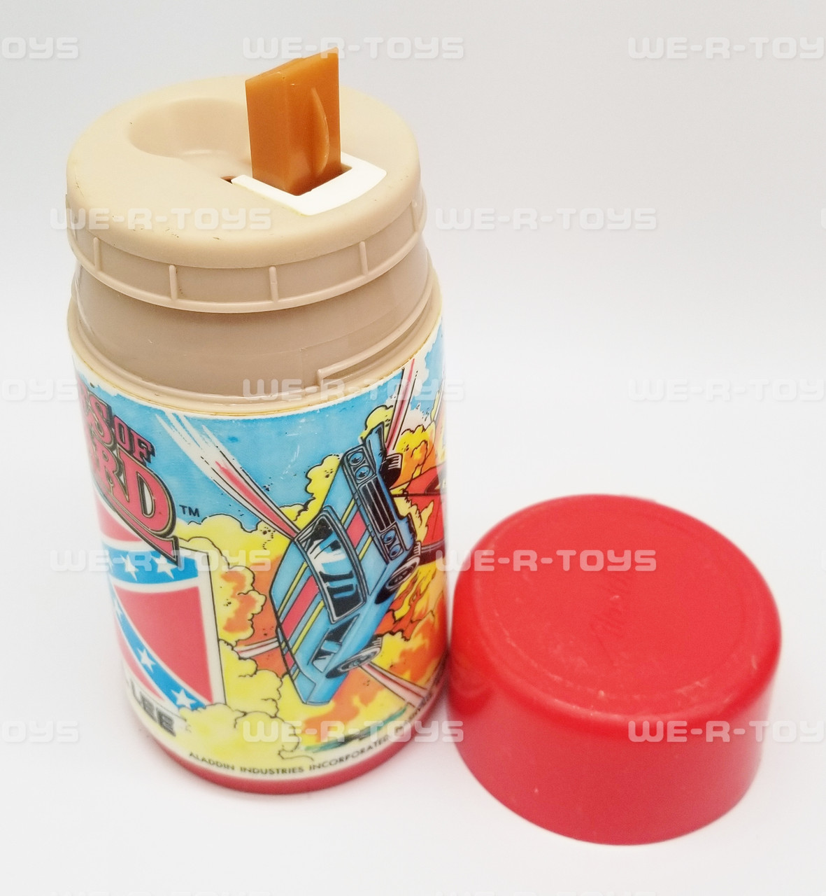 The Dukes of Hazzard Lunchbox & Thermos 1980 Aladdin WB USED - We