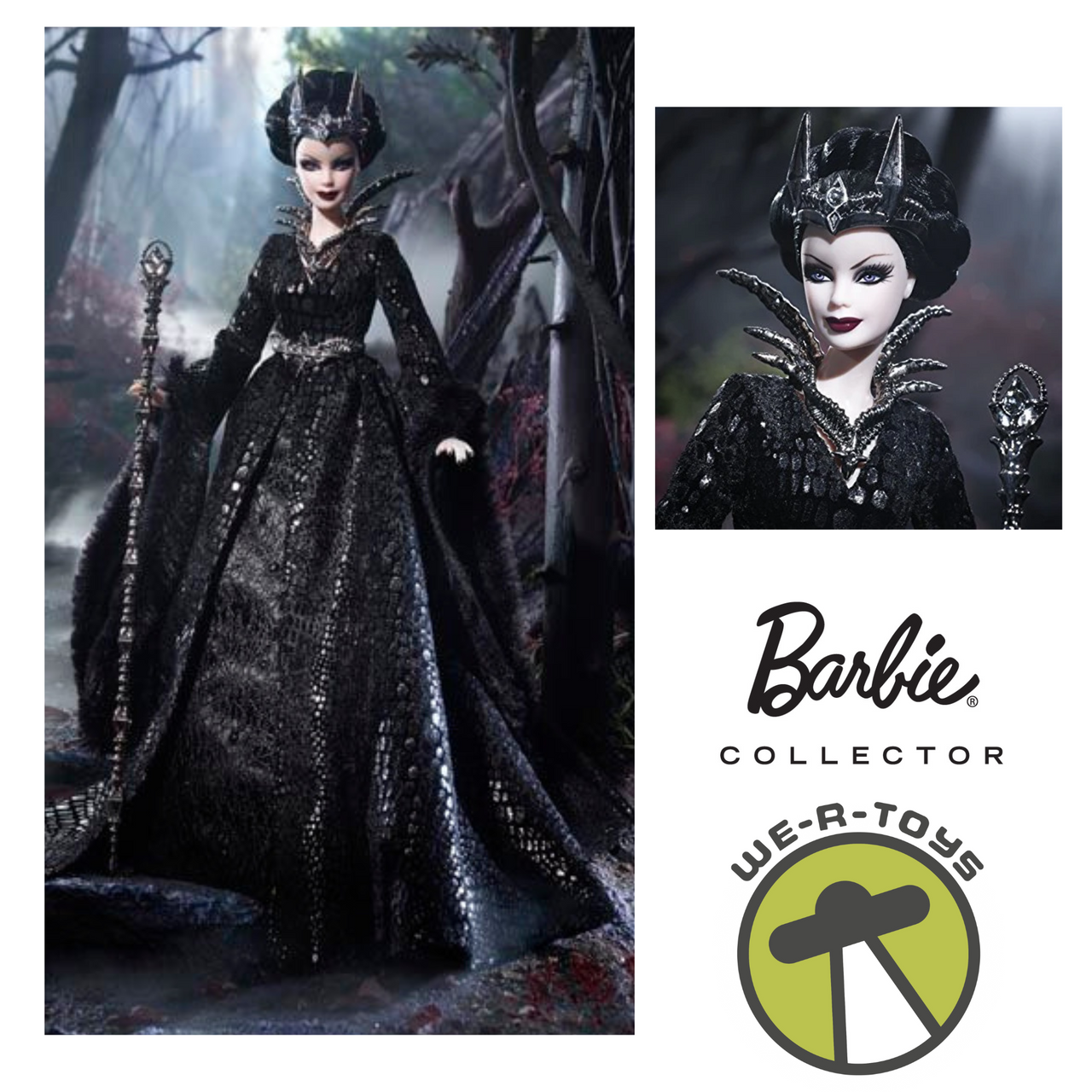 Poupée Mattel Barbie Queen Of The Dark Forest – 2014 – Gold Label – NRFB