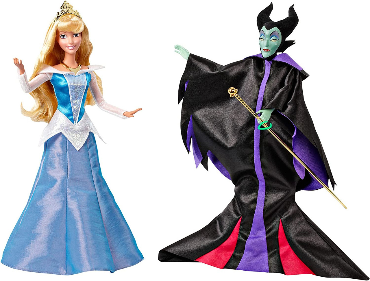 Disney Signature Collection Sleeping Beauty & Maleficent Doll Set