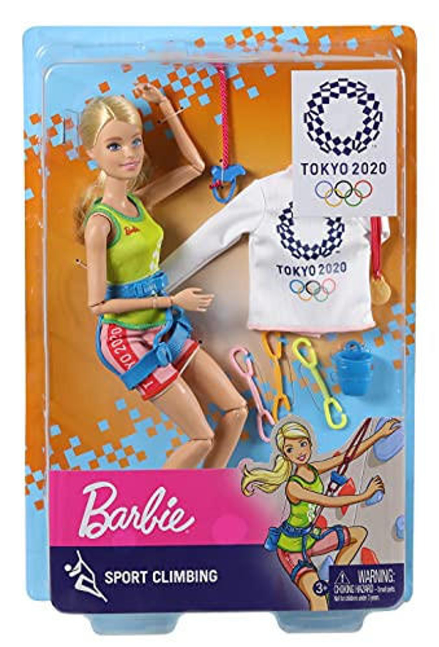 Sport Climbing Barbie Doll Olympic Games Tokyo 2020 You Can