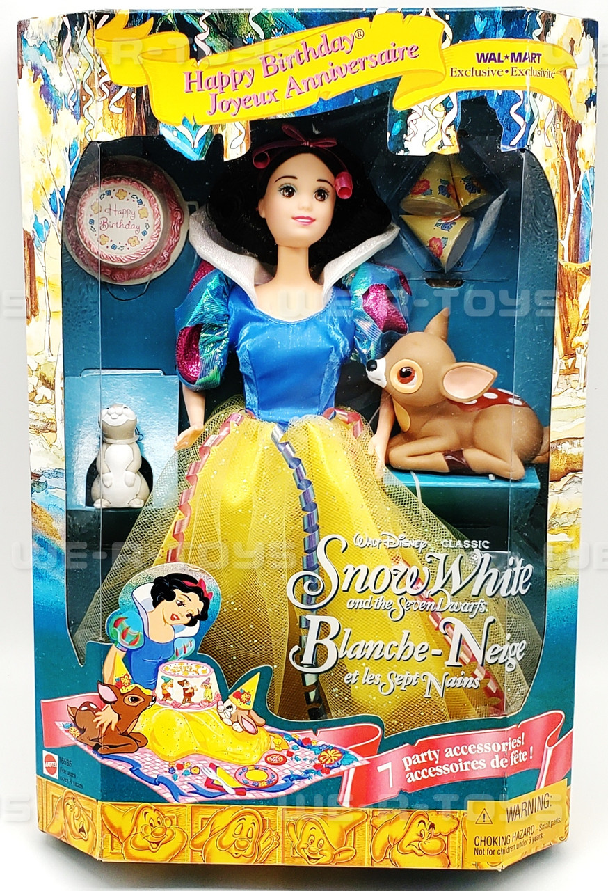 Snow white mattel doll sale