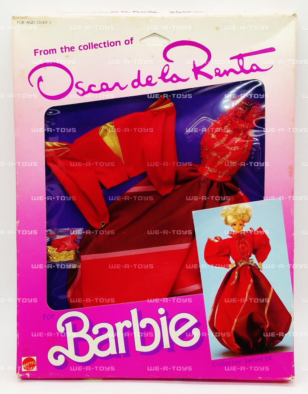 Barbie Oscar de la Renta Collector Series IX Fashion No 2763 Mattel 1985  NRFB