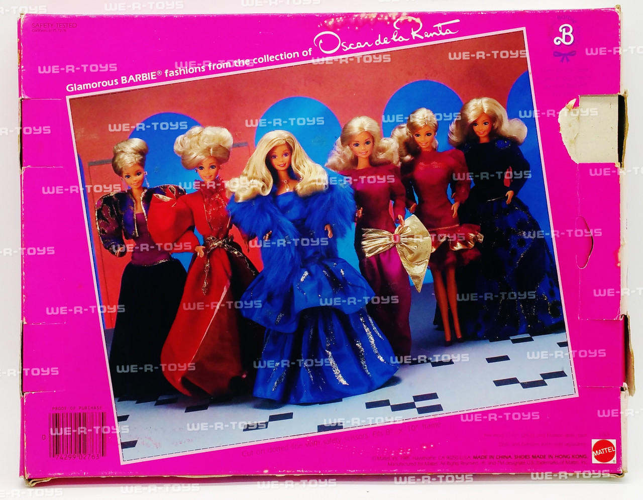 Barbie Oscar de la Renta Collector Series IX Fashion No 2763 Mattel 1985  NRFB