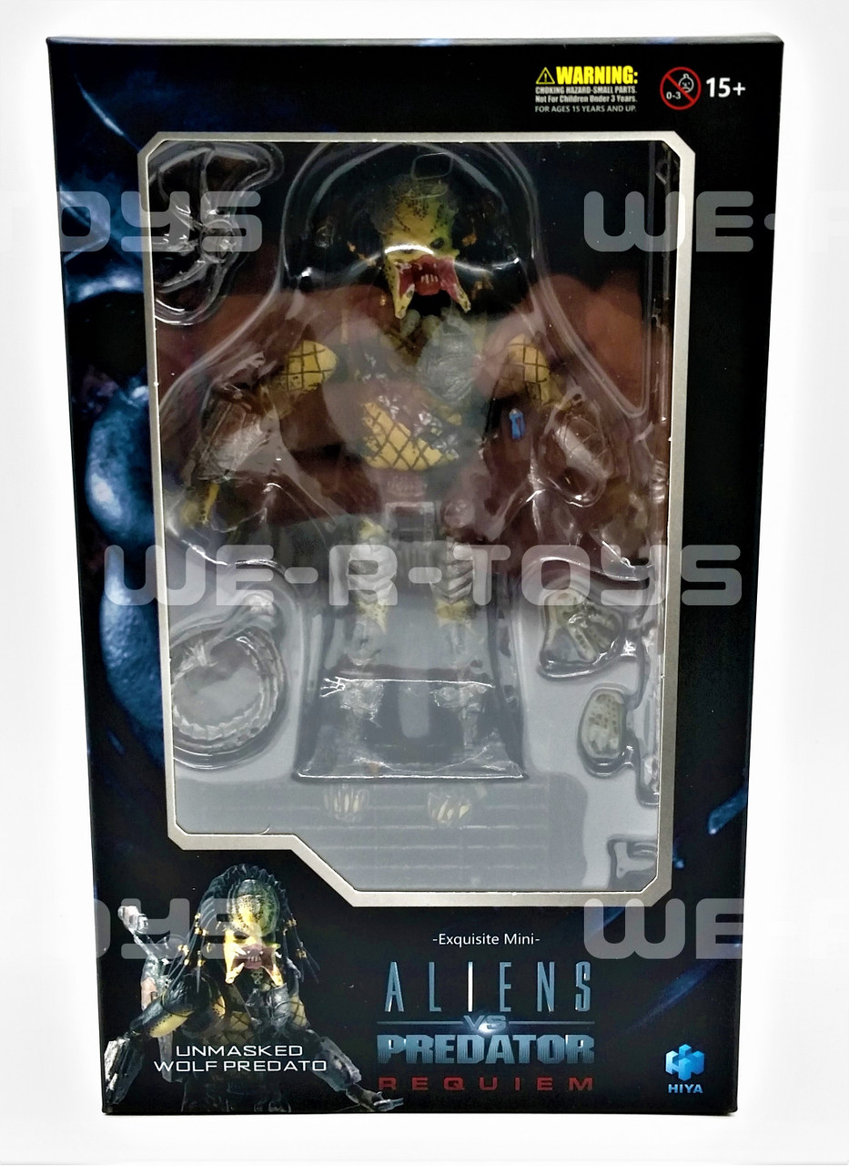 【新品未開封】Hiya Toys WOLF PREDATOR Hiya Toys AVP Alien VS Predator Wolf Predator Battle Damage Ver. 1