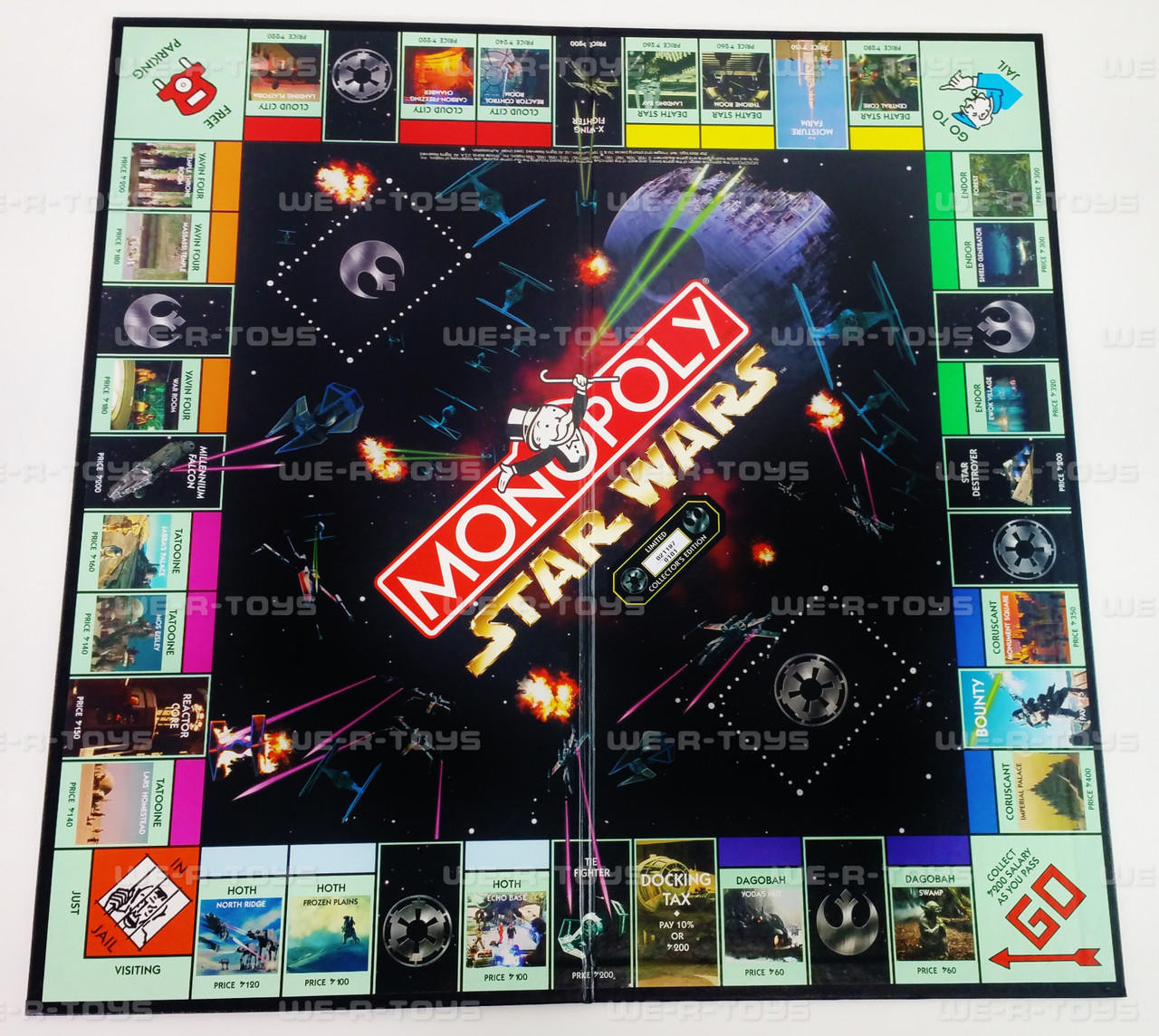 Star Wars Monopoly Board Game Limited Edition No 40786 Parker Brothers 1996