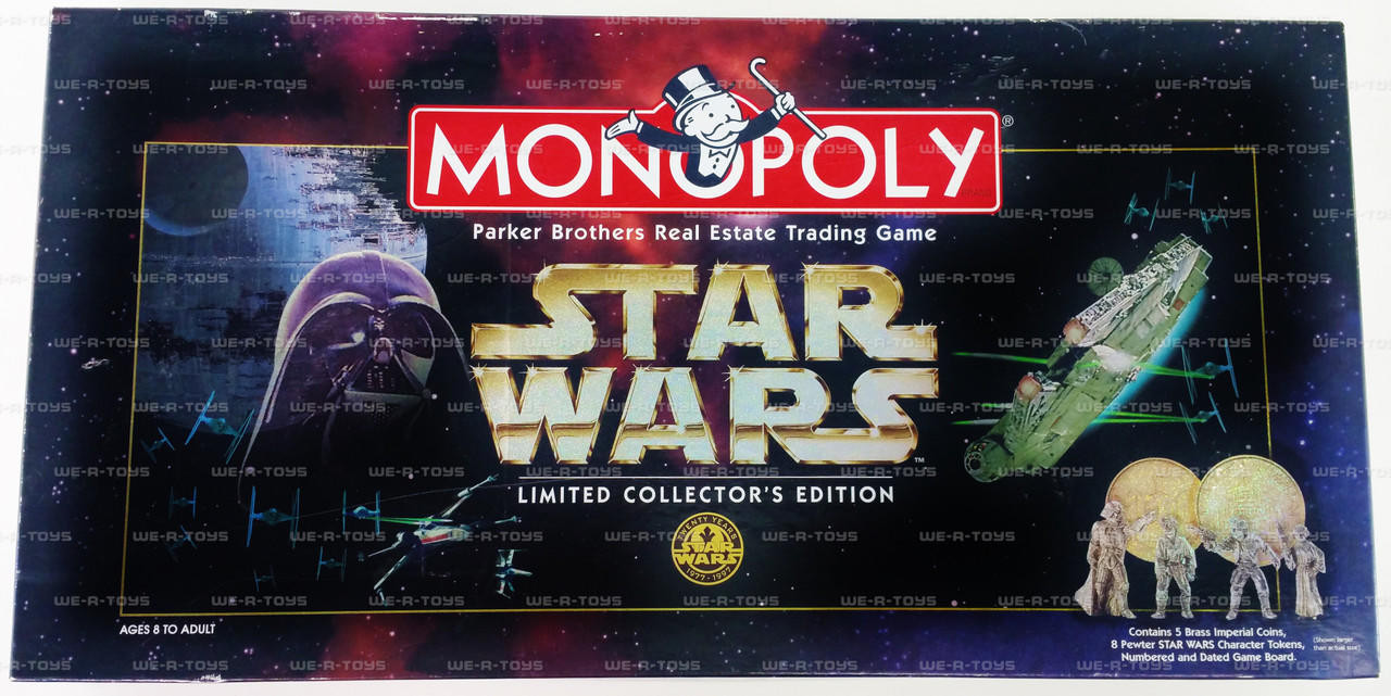 Star Wars Monopoly Board Game Limited Edition No 40786 Parker