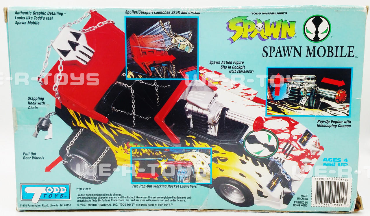 Todd McFarlane's SPAWN Mobile With Comic Book No 10201 Todd