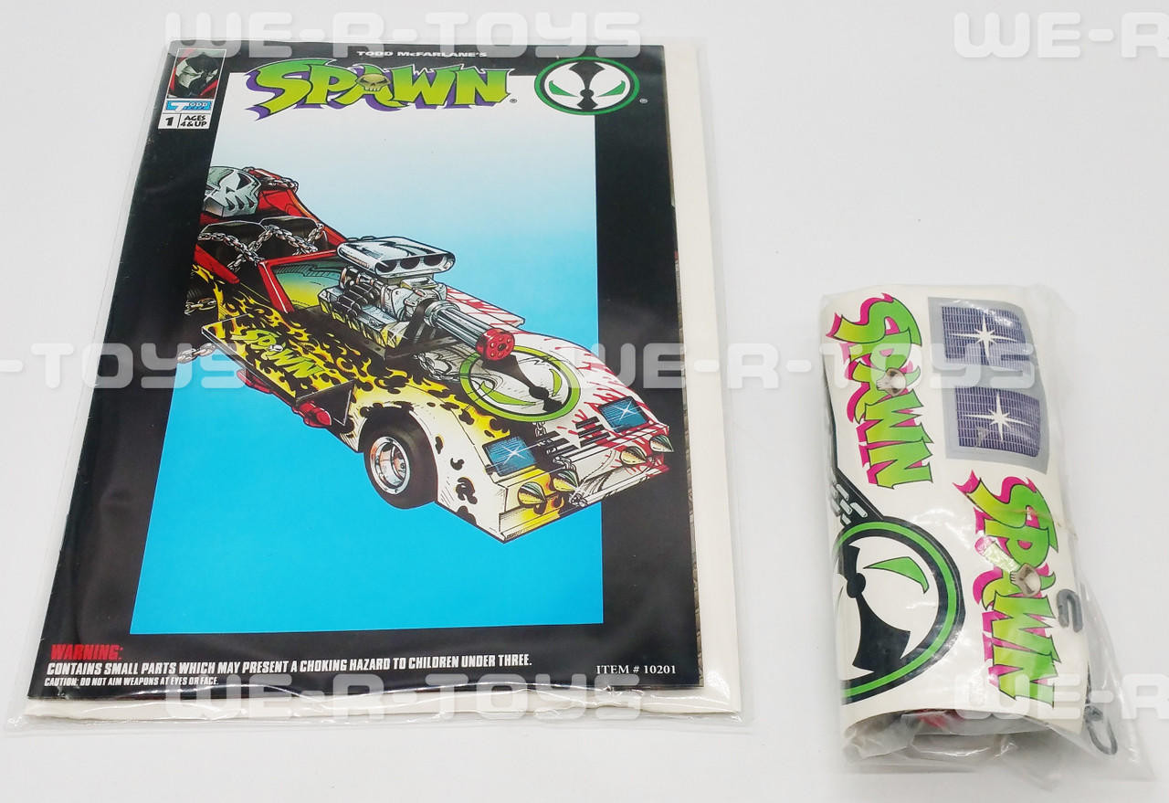 Todd McFarlane's SPAWN Mobile With Comic Book No 10201 Todd