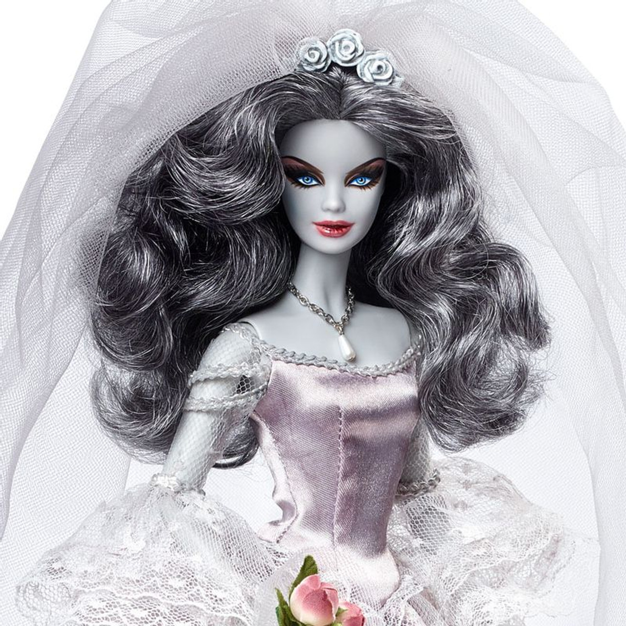 Barbie Haunted Beauty Zombie Bride Doll Gold Label Mattel No