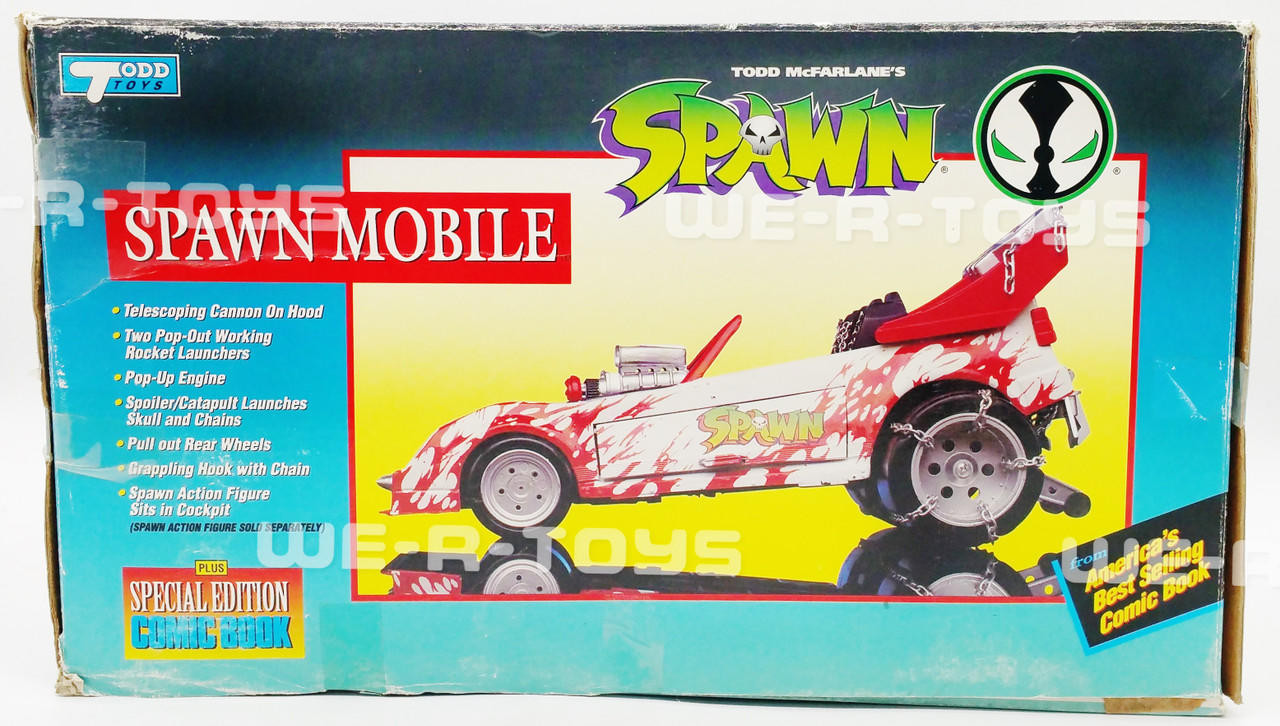 Todd McFarlane's SPAWN Mobile With Comic Book No. 10201 Todd Toys