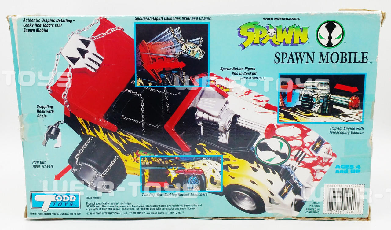 Todd McFarlane's SPAWN Mobile With Comic Book No. 10201 Todd