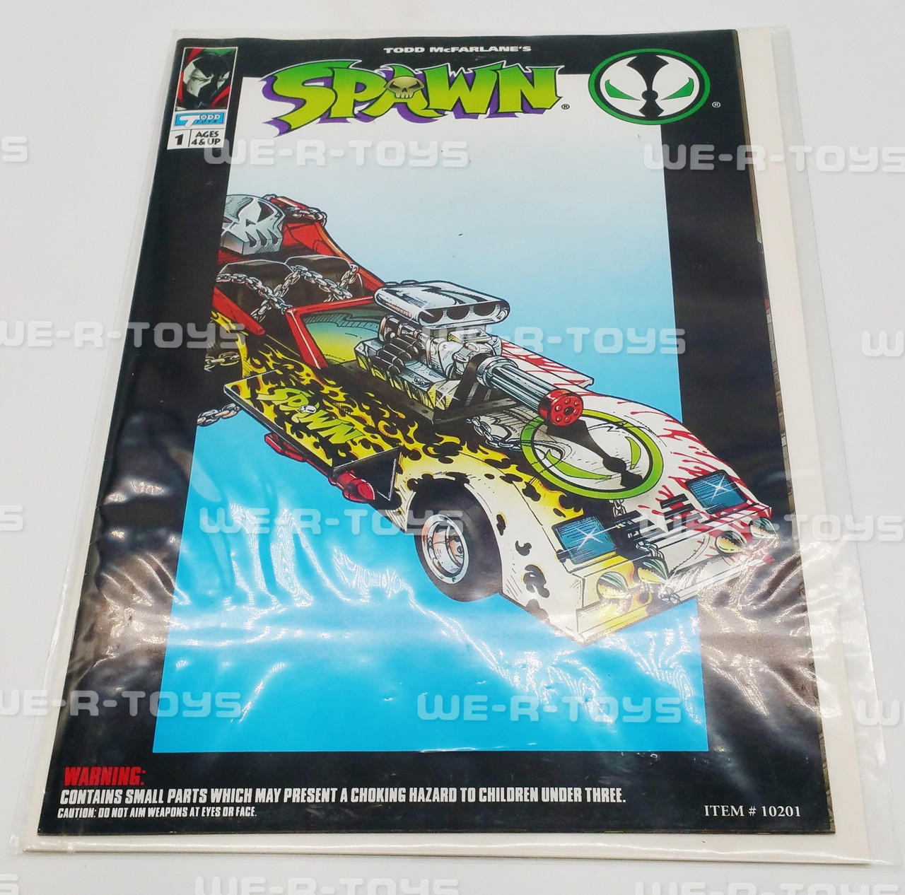 Todd McFarlane's SPAWN Mobile With Comic Book No. 10201 Todd