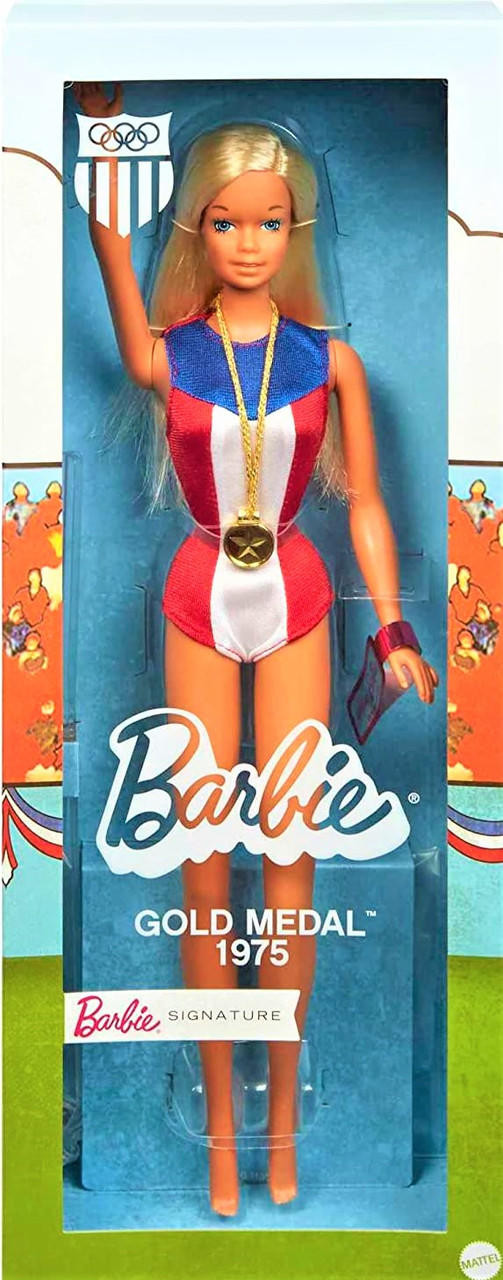 1975 Gold Medal Barbie Doll Reproduction Barbie Signature Series