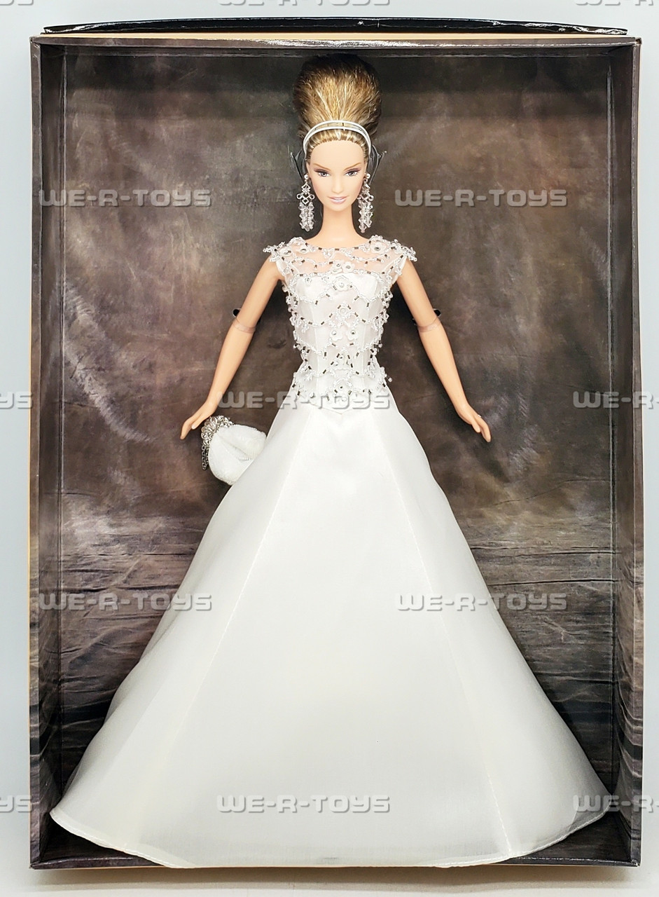 Badgley Mischka Bride Barbie Doll Gold Label Limited Edition