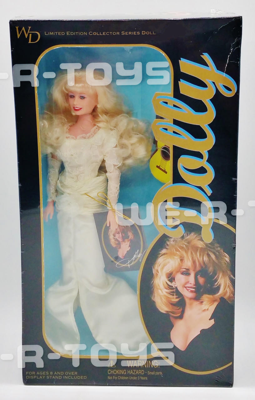 Dolly Parton 1996 White Dress Limited Edition Collector Series Doll 41190  NRFB