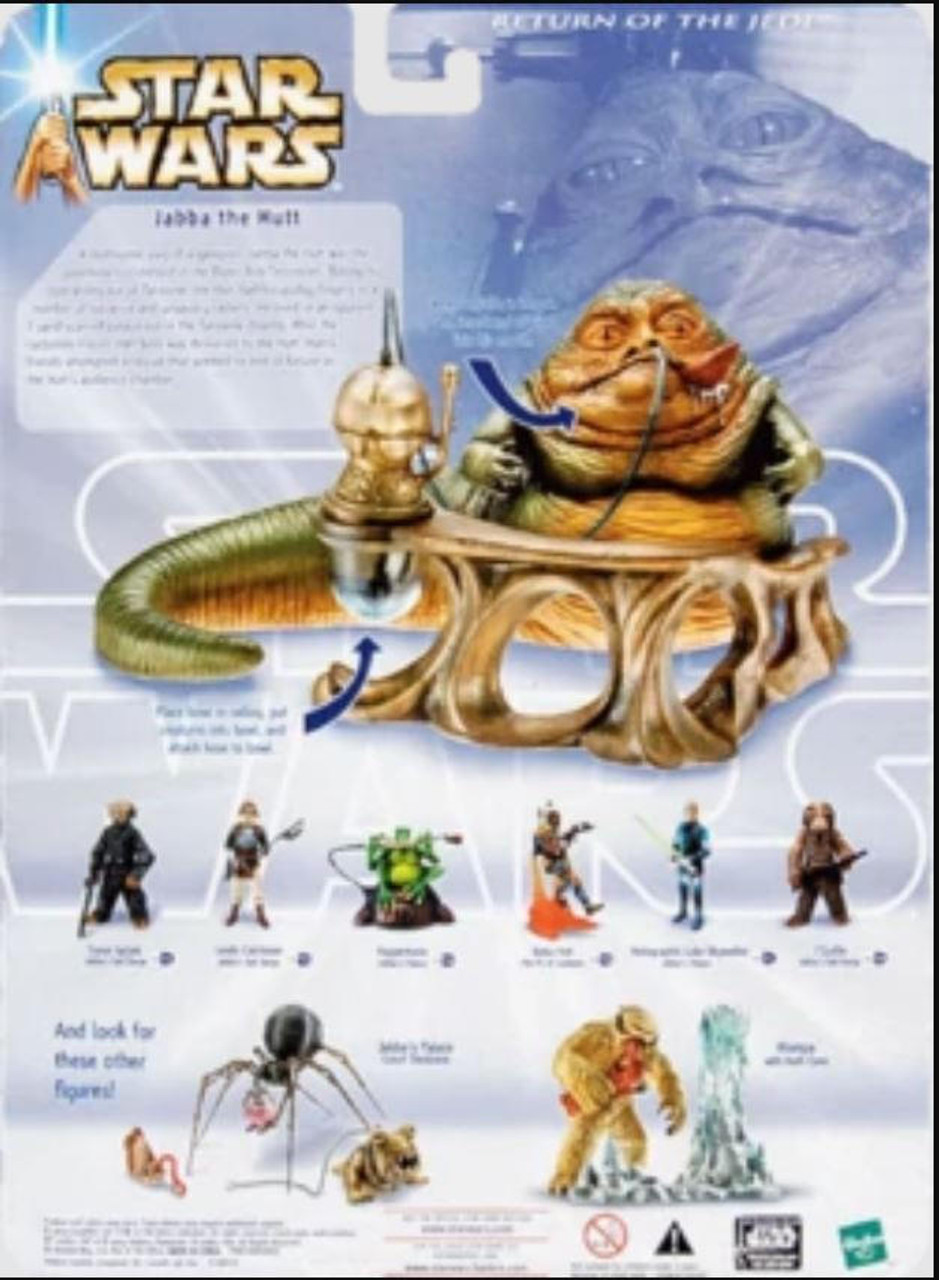 Star Wars RotJ Jabba the Hutt Jabba's Palace Deluxe Action