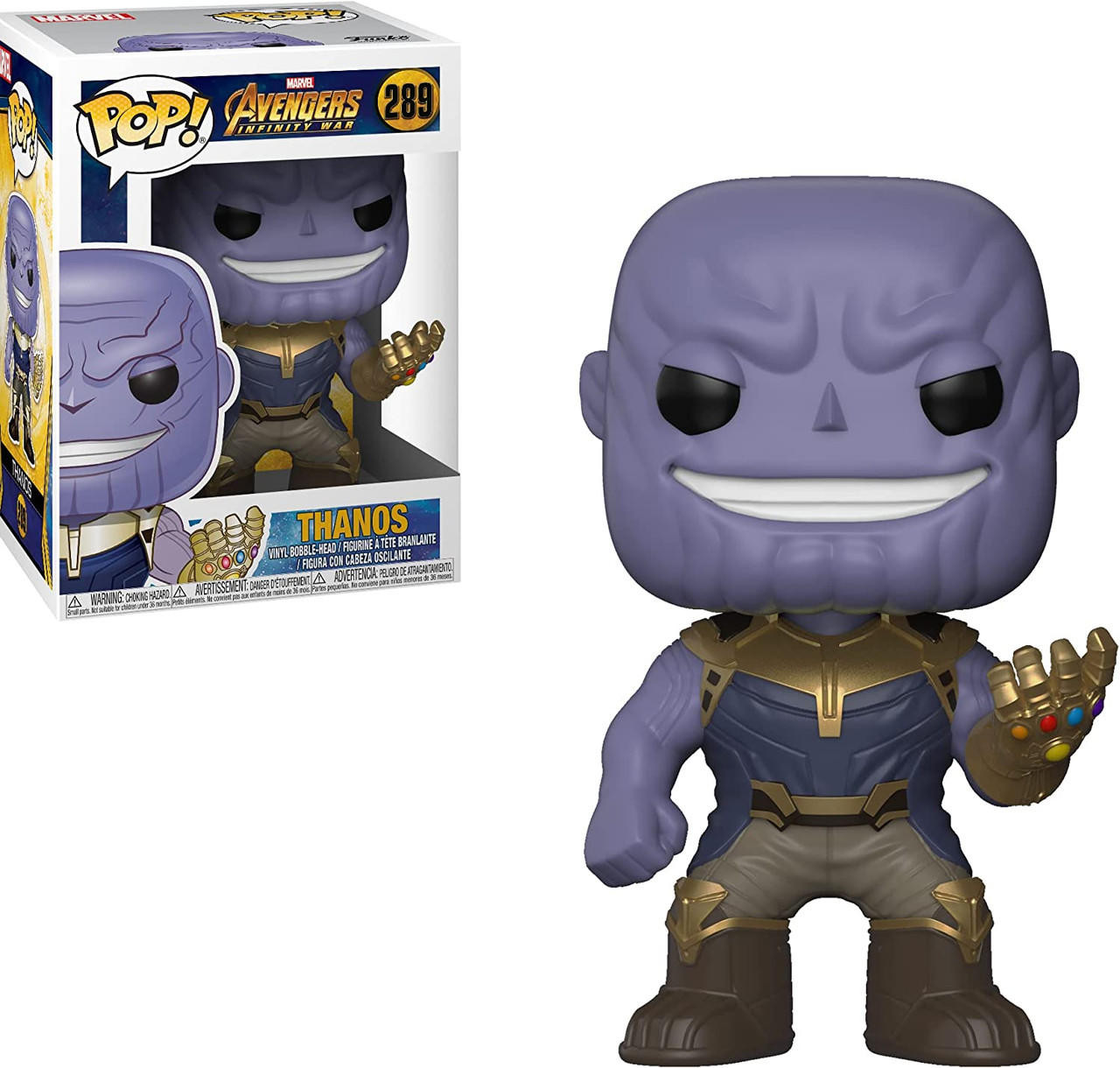 Funko POP Marvel Avengers Infinity War #289 Thanos Vinyl Action