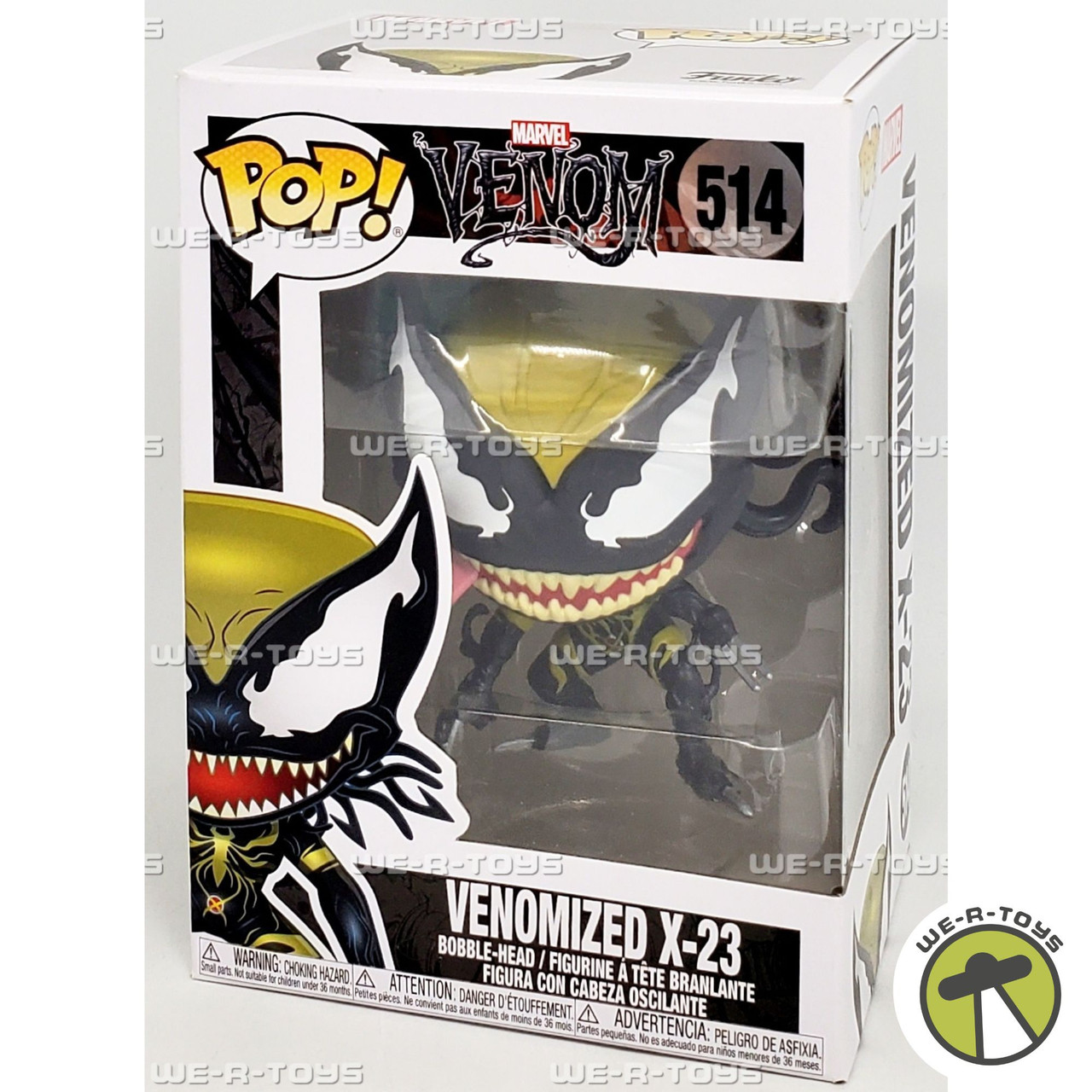 Funko POP Marvel Venom 514 Venomized X-23 Vinyl Bobble-Head Figure