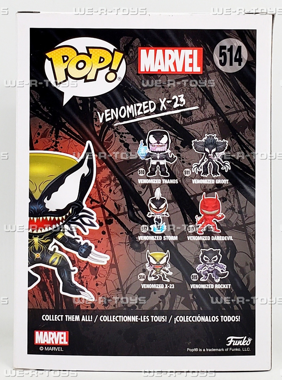 Funko POP Marvel Venom 514 Venomized X-23 Vinyl Bobble-Head Figure