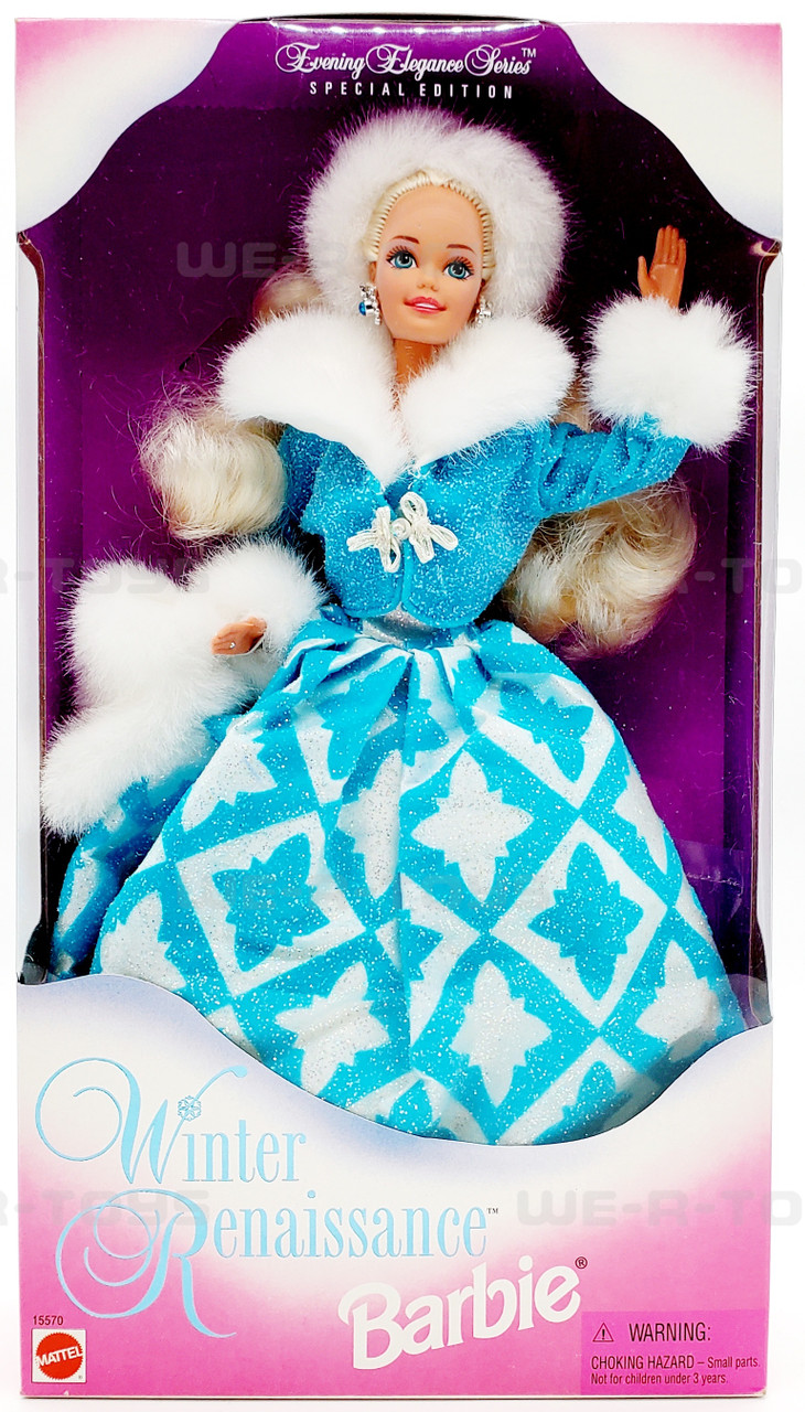 Winter Renaissance Barbie Doll Evening Elegance Series 1996 Mattel 