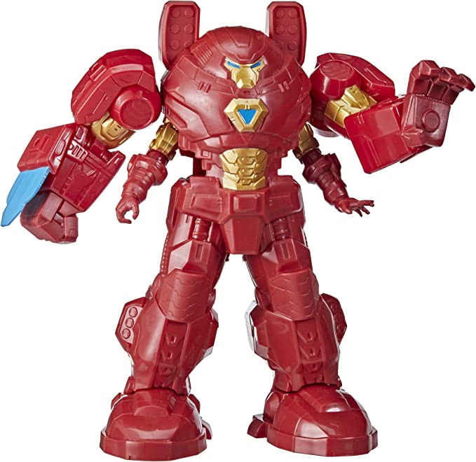 Marvel Avengers Mech Strike Deluxe Action Figures 8 in Iron Man