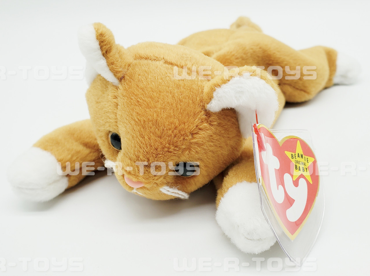 Ty Beanie Baby Nip Kitty Cat Retired inch Plush 1994 New with