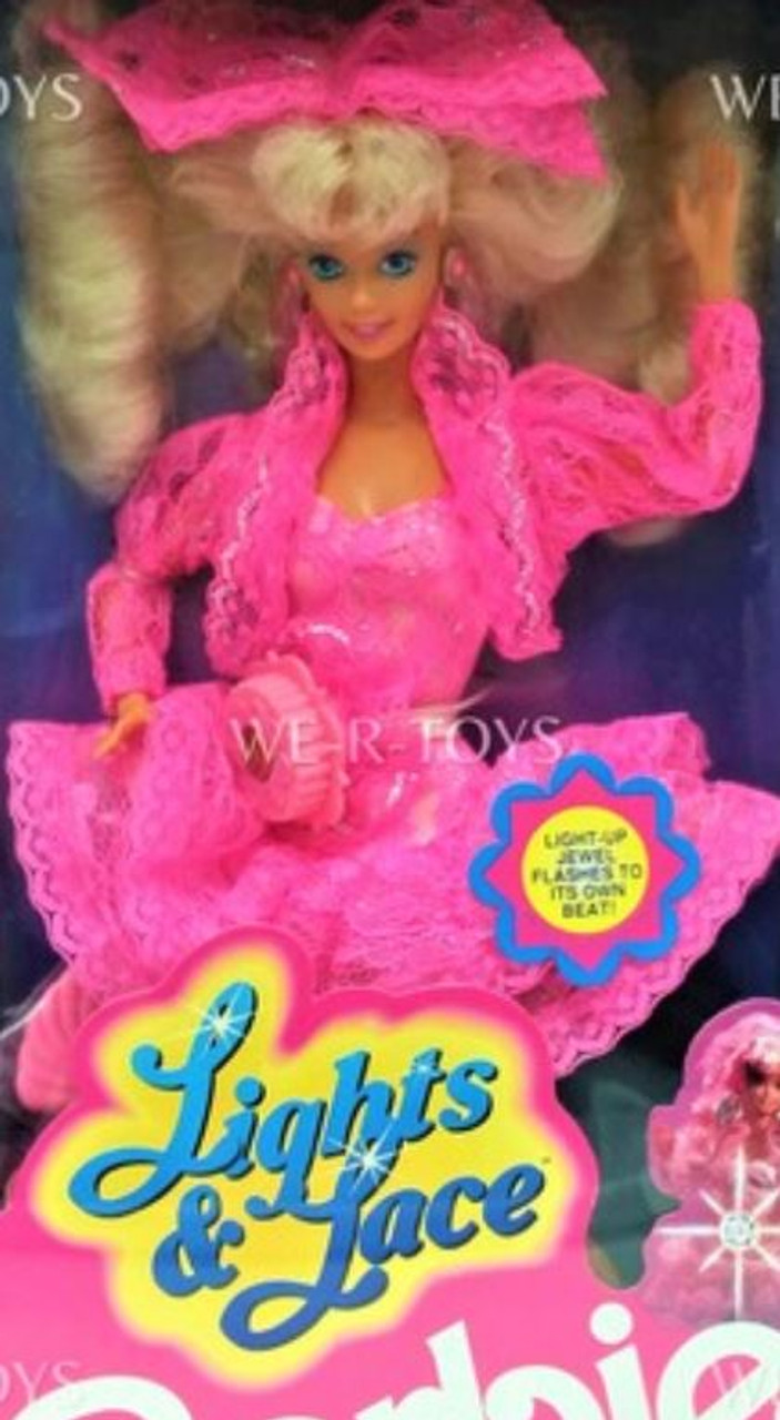 Lights & Lace Barbie Doll 1990 Mattel #9725