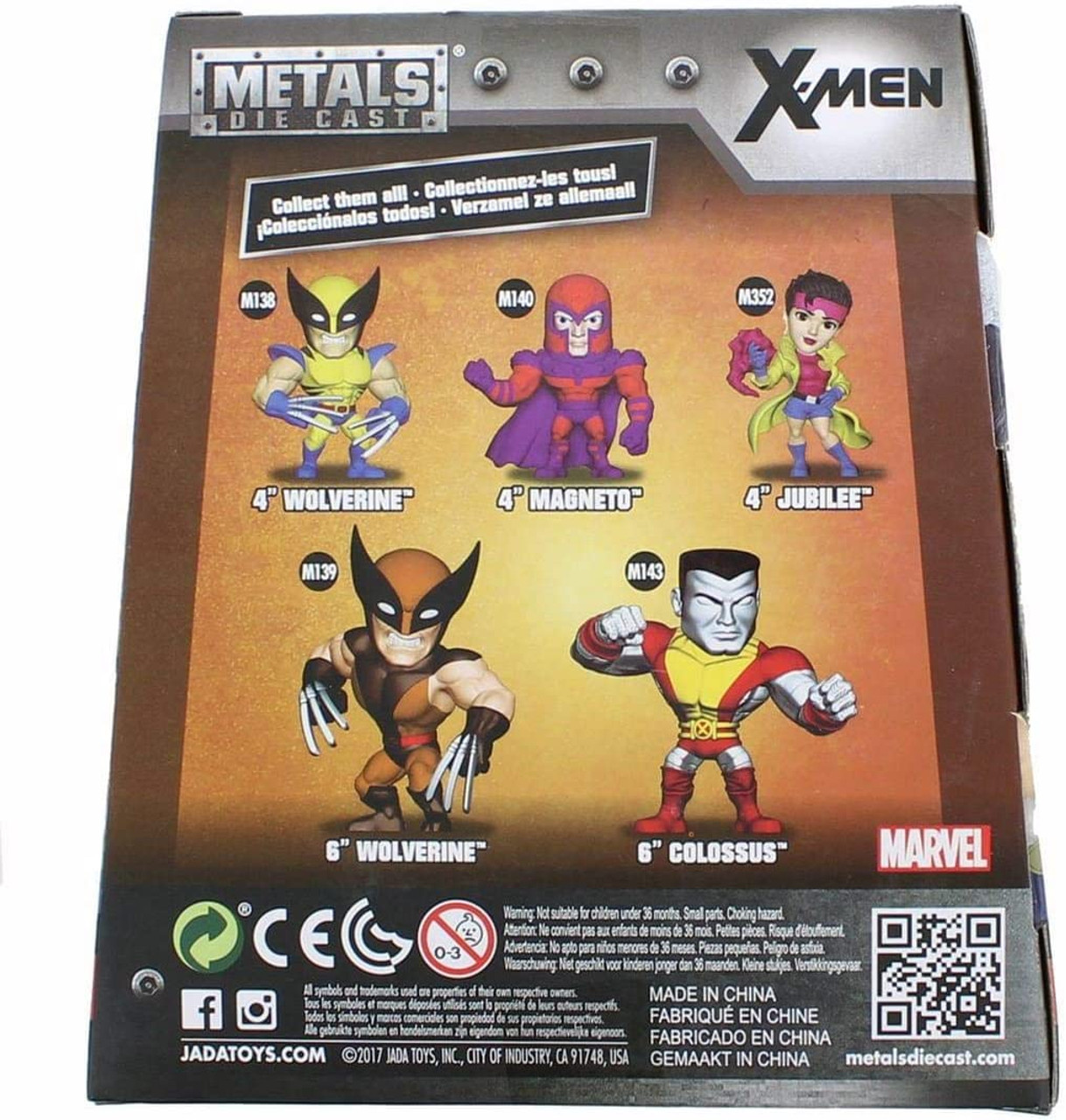 wolverine metal toys