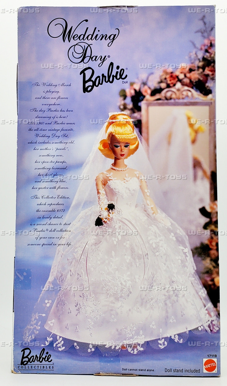 Barbie Wedding Day Barbie Doll 1960 Fashion and Doll Reproduction