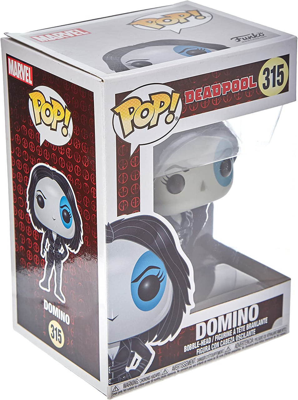 Funko POP! Marvel Deadpool #315 Domino Vinyl Pop Action Figure