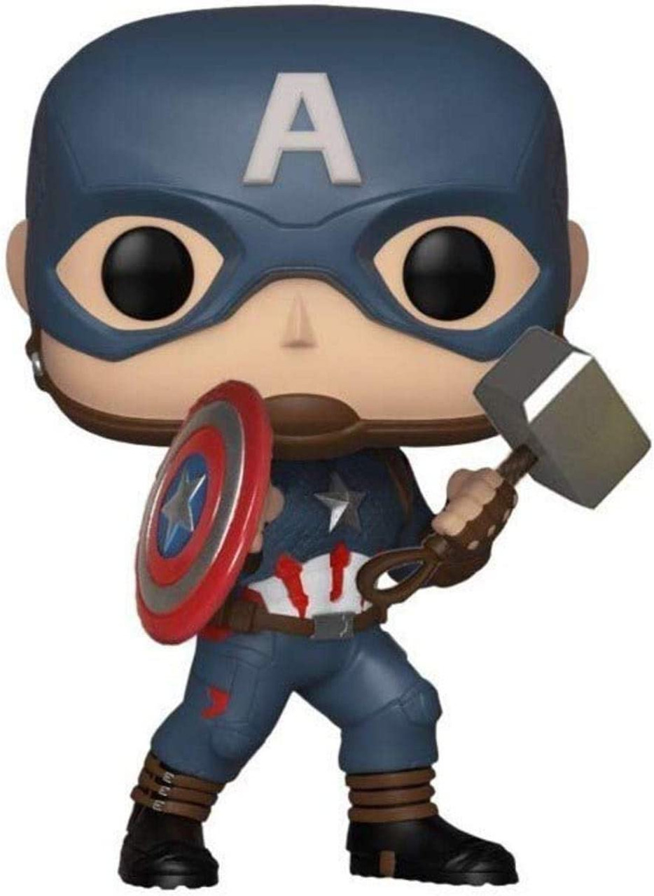 cap with mjolnir funko pop