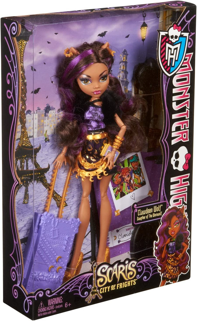 Monster High Scaris City of Frights Clawdeen Wolf Doll 2012 Mattel Y0379