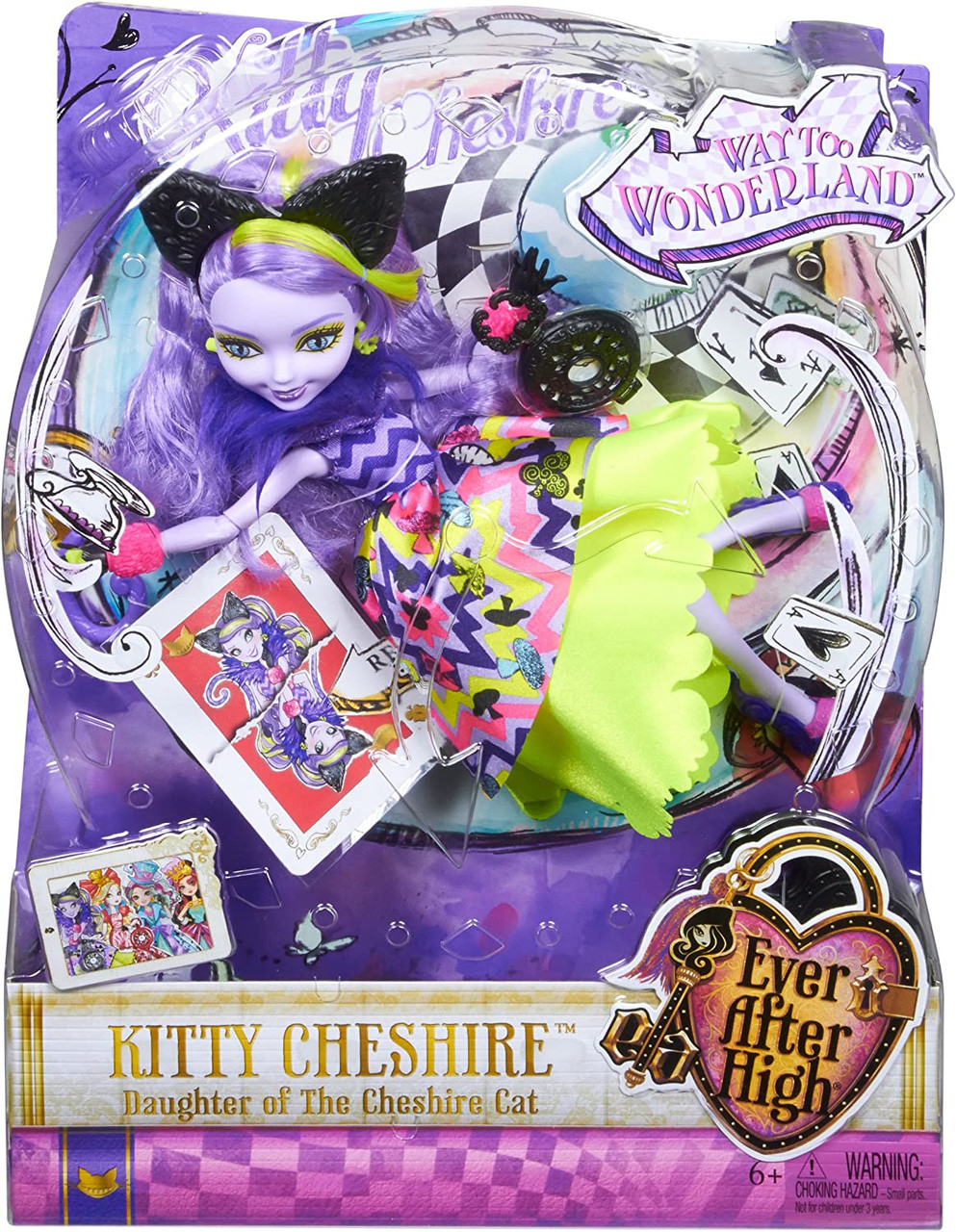 Ever After High Kitty Cheshire Doll Daughter of the Cheshire Cat