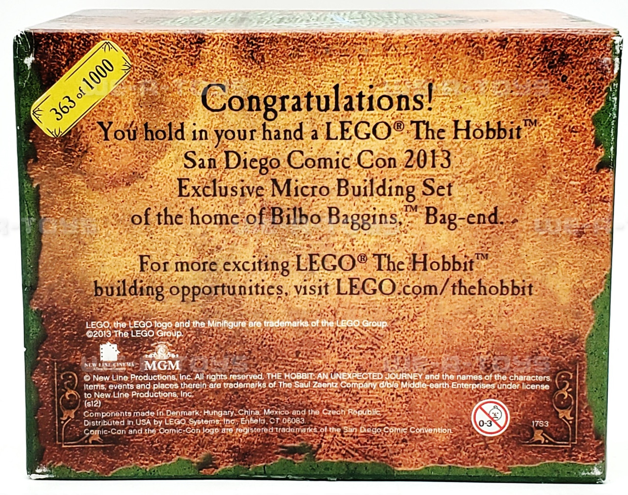 LEGO The Hobbit An Unexpected Journey SDCC Exclusive Bag End 130