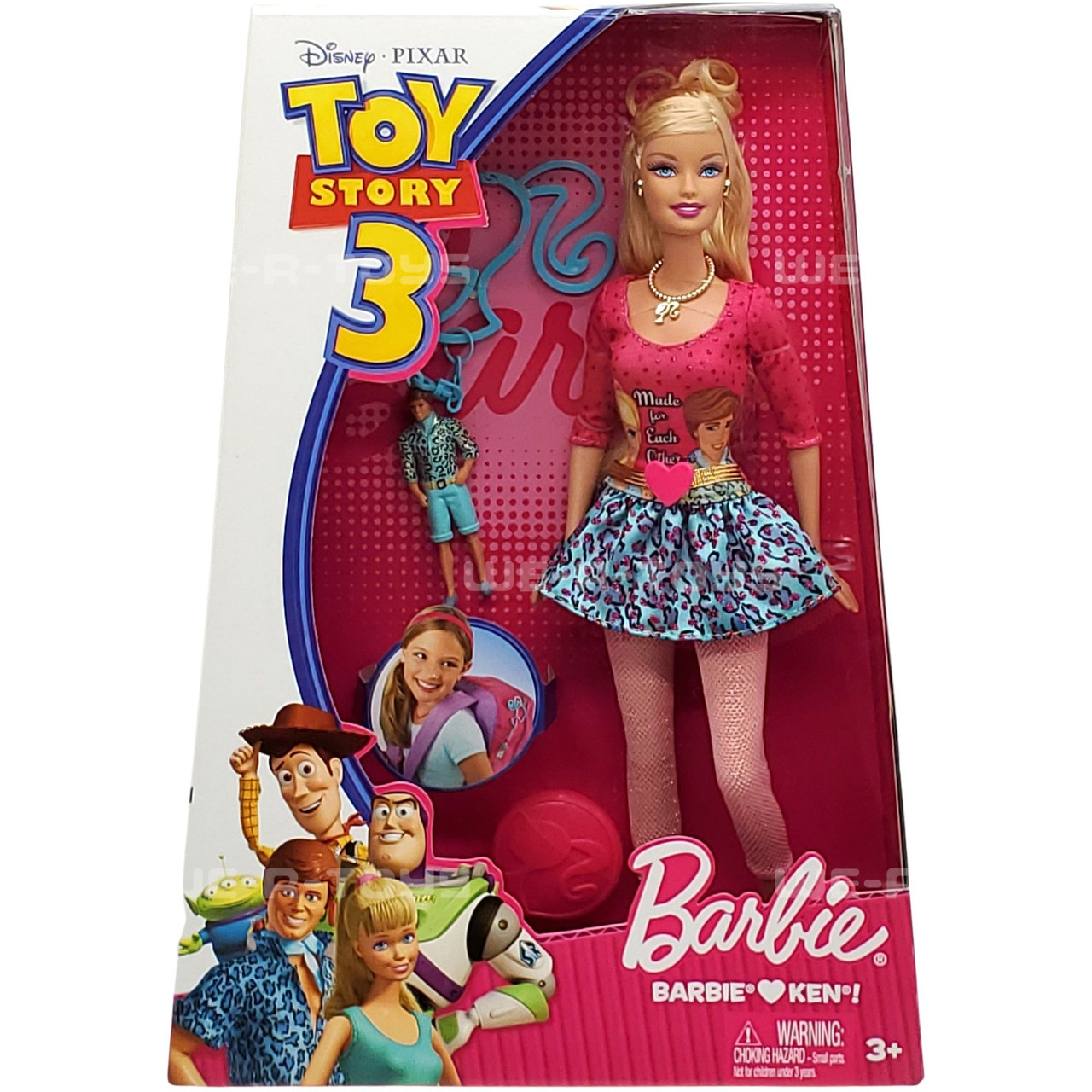 Disney Pixar Toy Story 3 Barbie Loves Ken Barbie Doll Mattel T2965 - We-R- Toys