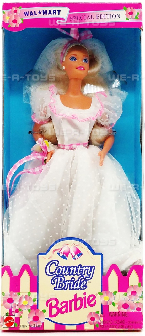Country Bride Barbie Doll Blonde Special Edition 1994 Mattel 13614