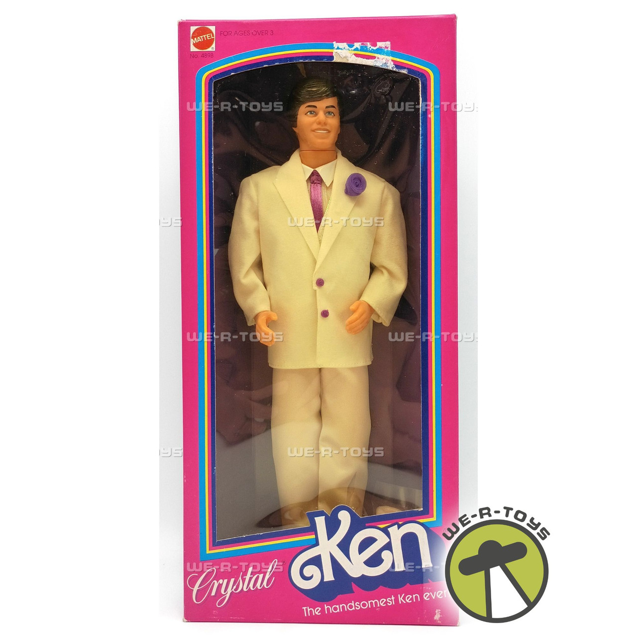 Crystal Ken Barbie Doll The Handsomest Ken Ever In White Tux 1983
