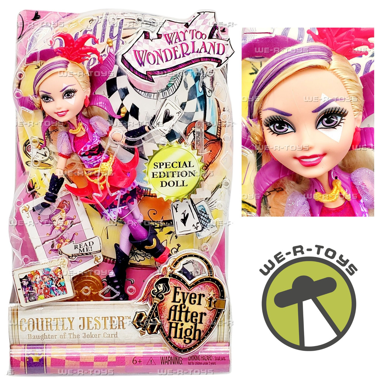 Ever After High Way Too Wonderland Courtly Jester Special Edition 