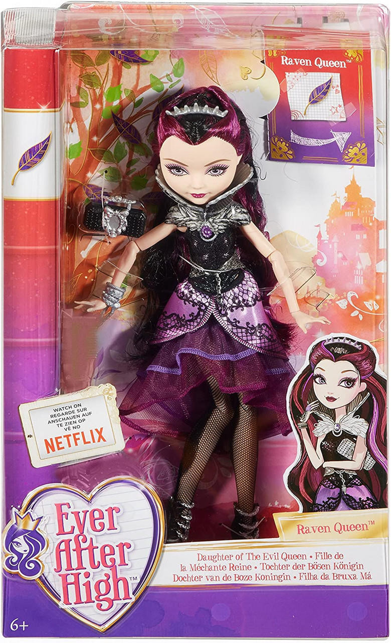 Raven Queen Doll  Raven queen doll, Ever after dolls, Ever after high