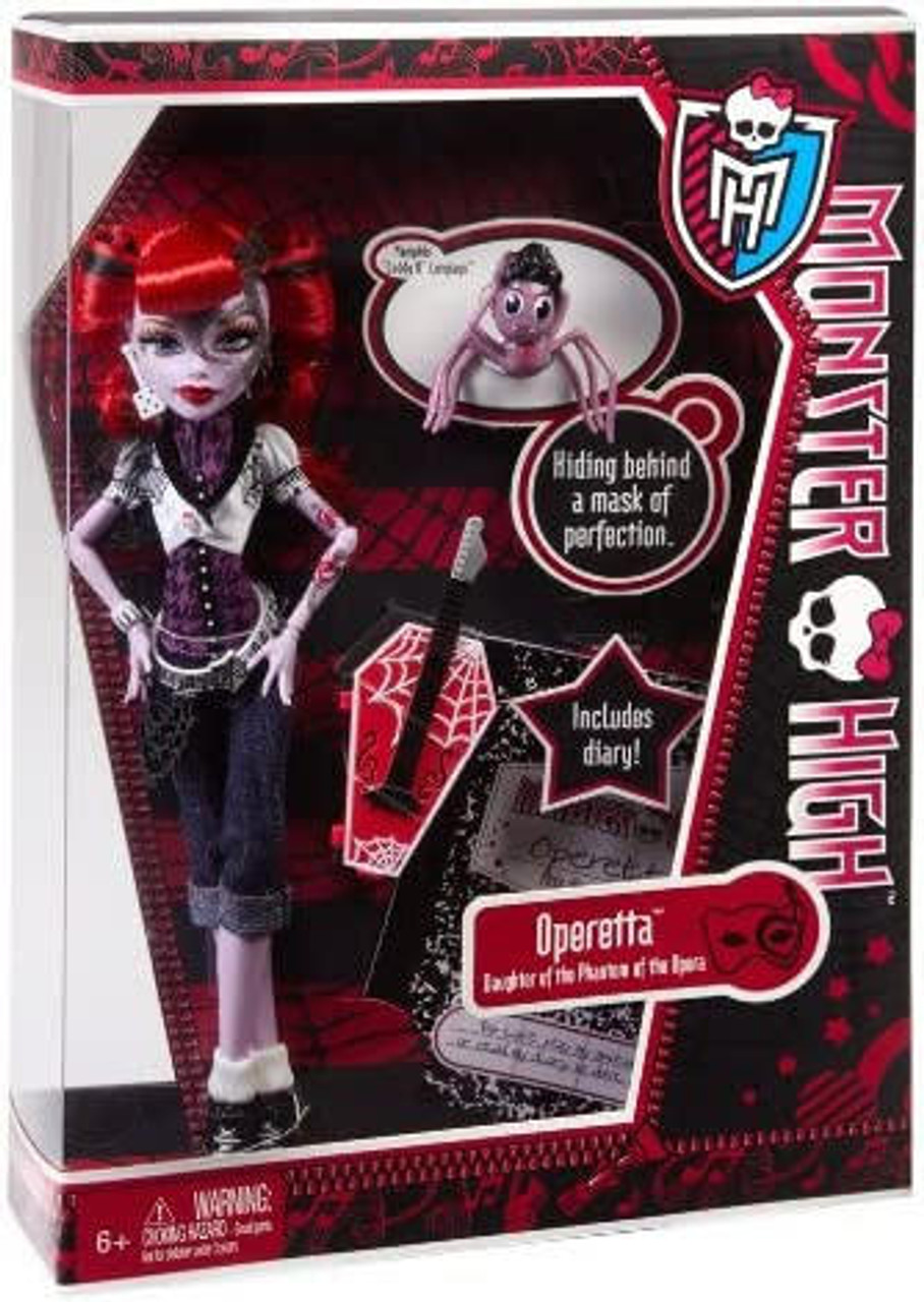 Monster High Operetta Doll 2011 Mattel W9116