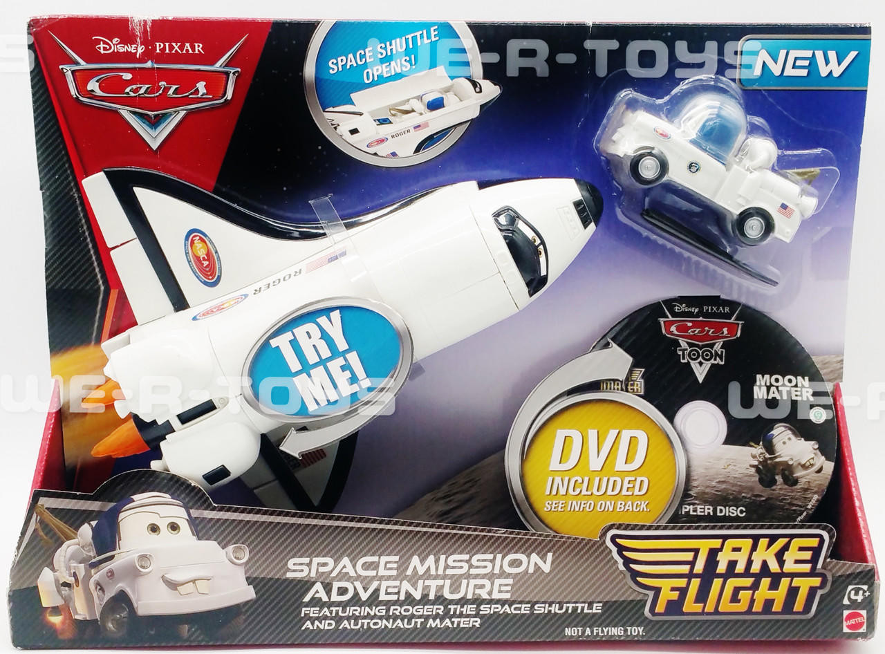 Disney Pixar Cars Take Flight Space Mission Adventure Moon Mater 2011 NRFP