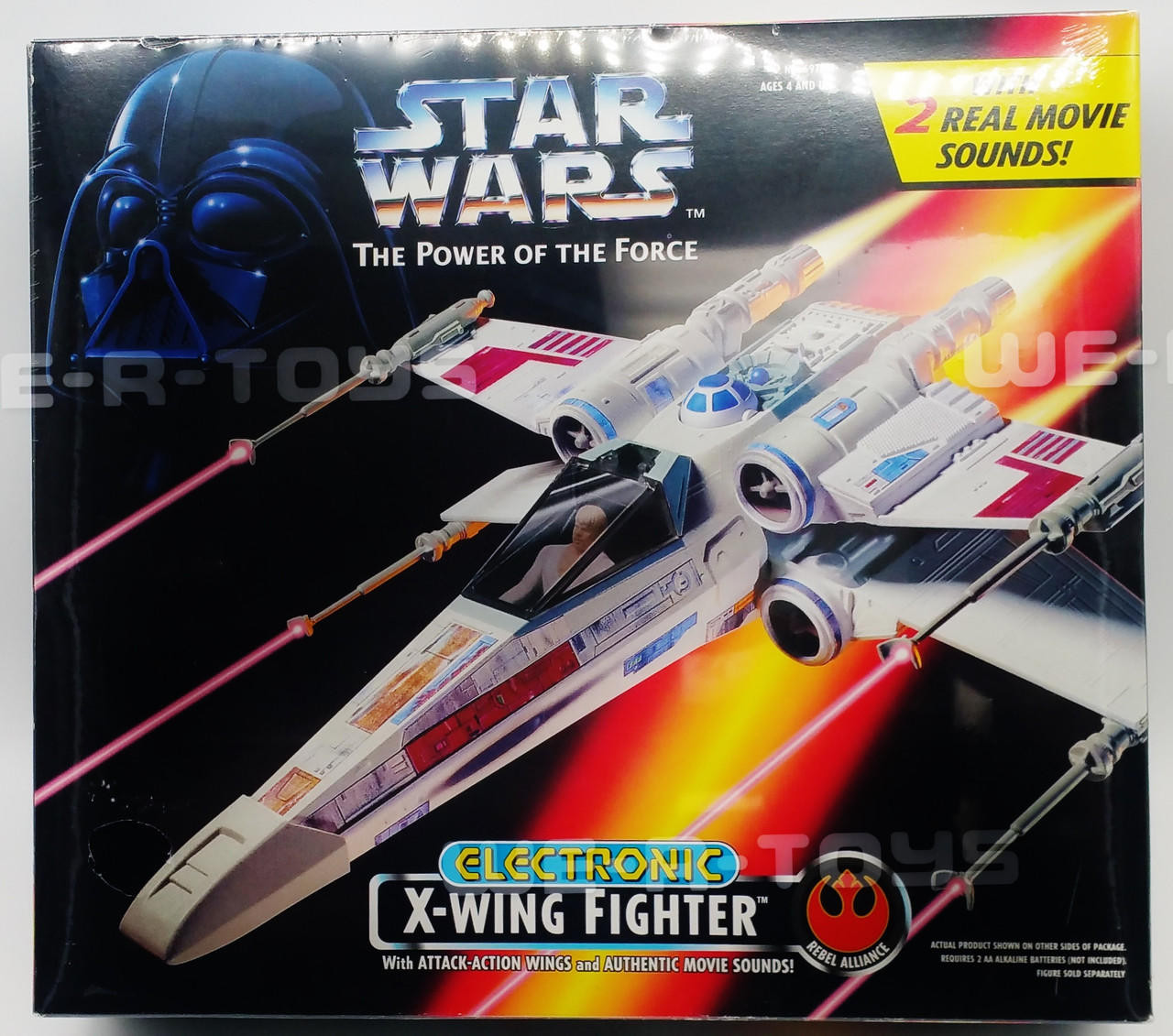 Star Wars The Power of the Force Electronic X-Wing Fighter Kenner 1995 NIB