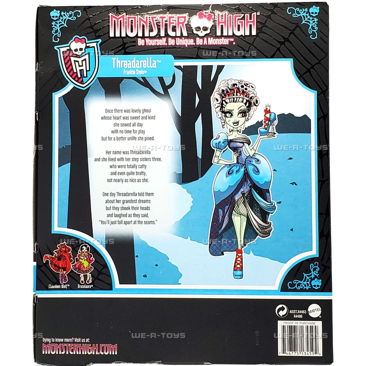 Monster High Scarily Ever After Frankie Stein as