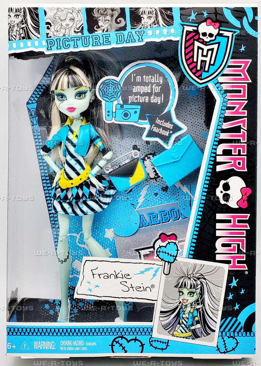 Monster High Picture Day Frankie Stein Doll 2012 Mattel Y7697