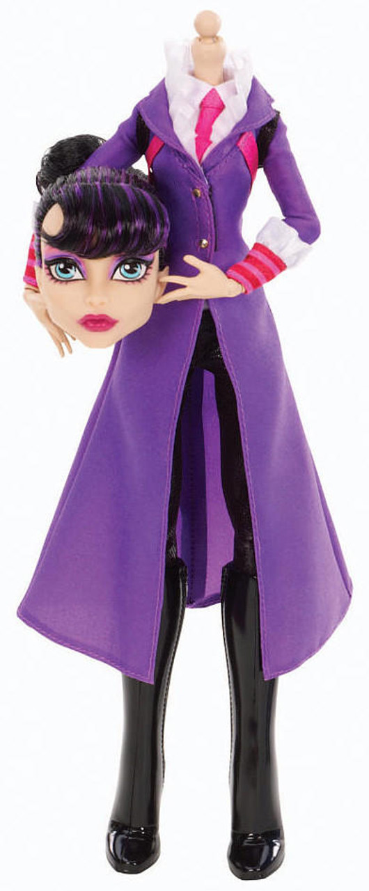 Monster High - Headless Headmistress Bloodgood Doll and Nightmare