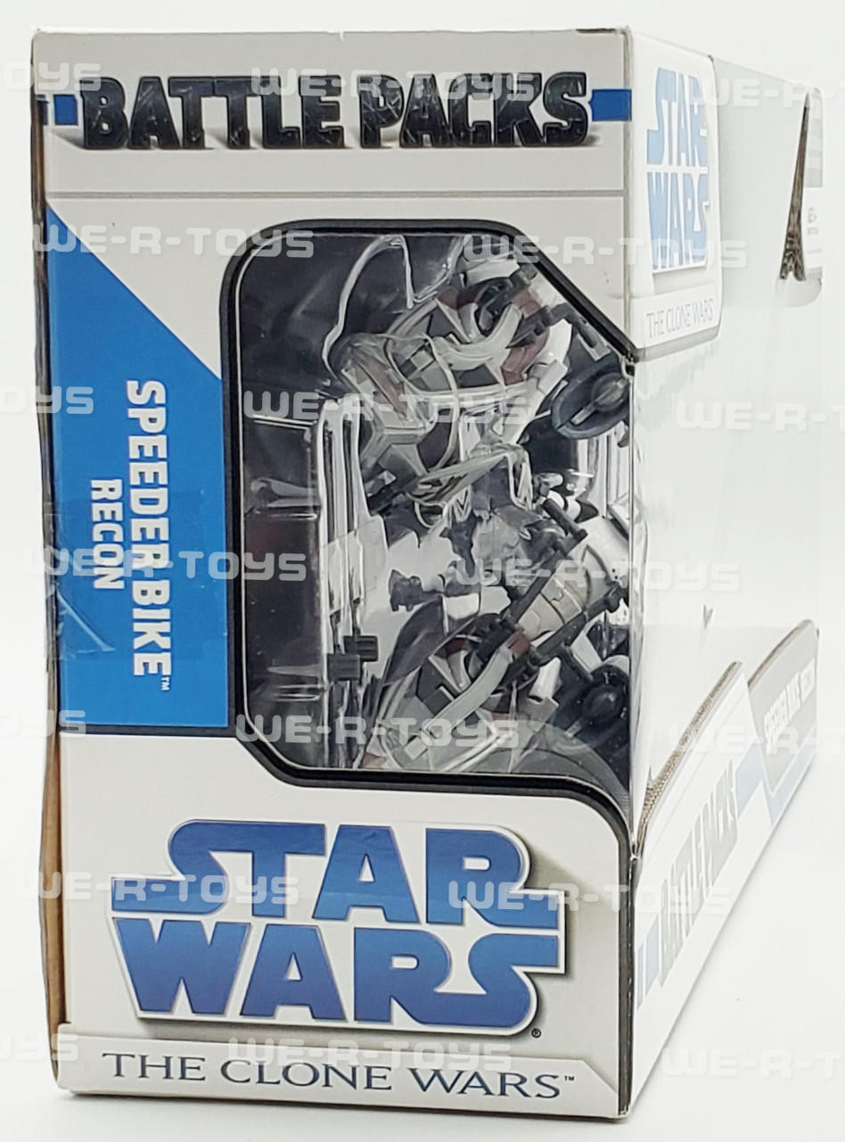 Star Wars the Clone Wars Battle Packs Speeder Bike Recon No. 87869