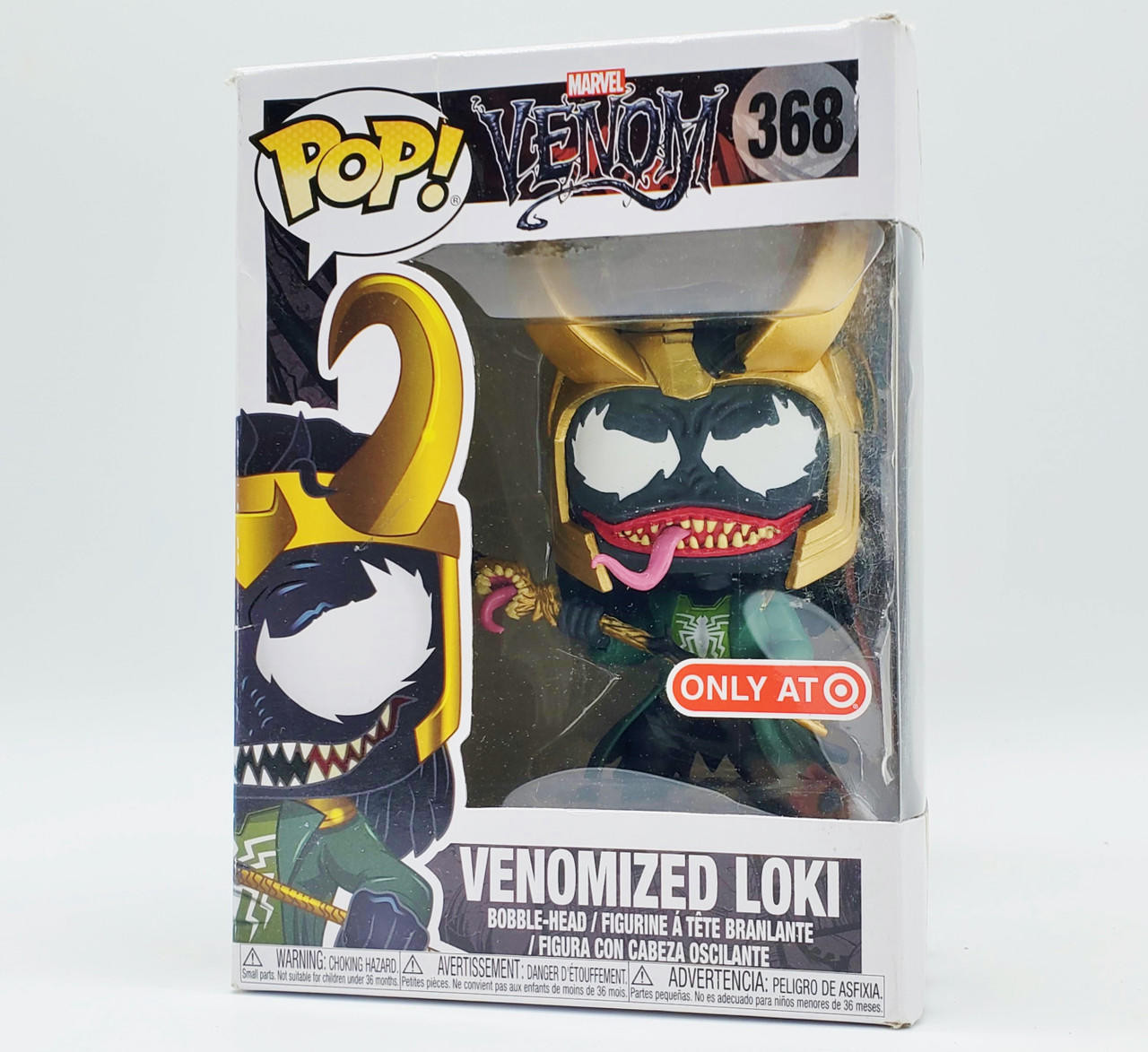 Funko Pop! Marvel Venomized Loki No. 368 Target Exclusive Bobble